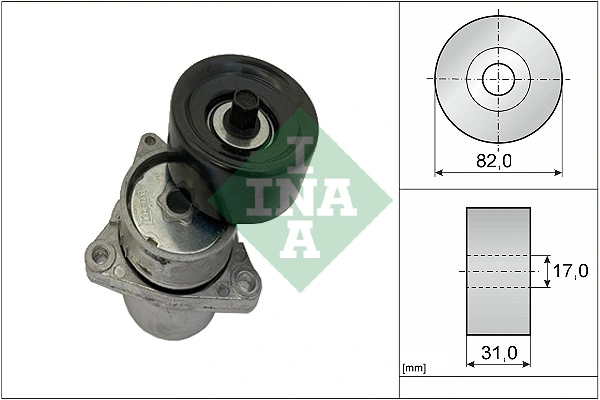 Belt Tensioner, V-ribbed belt
